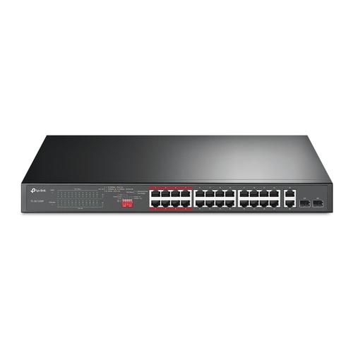 TP-Link TL-SL1226P netwerk-switch Unmanaged Gigabit Ethernet (10/100/1000) Power over Ethernet (PoE) 1U Grijs - Image 1