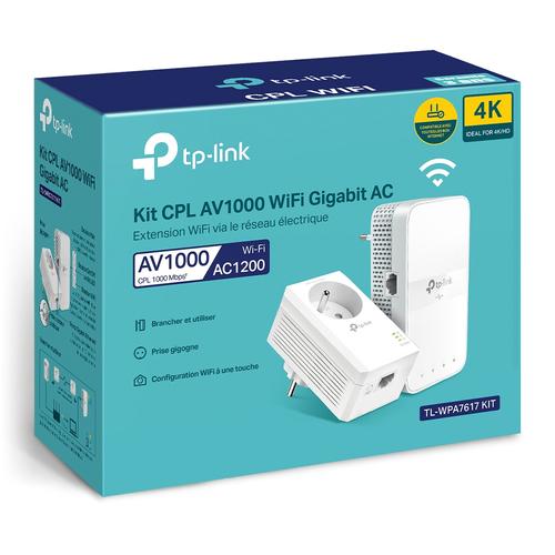 TP-Link TL-WPA7617 KIT 1200 Mbit/s Ethernet LAN Wifi Wit 2 stuk(s) - Image 3