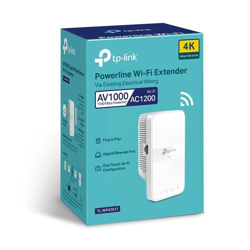 TP-Link TL-WPA7617 PowerLine-netwerkadapter 1200 Mbit/s Ethernet LAN Wifi Wit 1 stuk(s) - Image 3