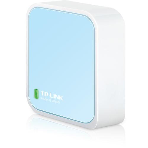 TP-Link TL-WR802N draadloze router Fast Ethernet Single-band (2.4 GHz) Blauw, Wit - Image 1