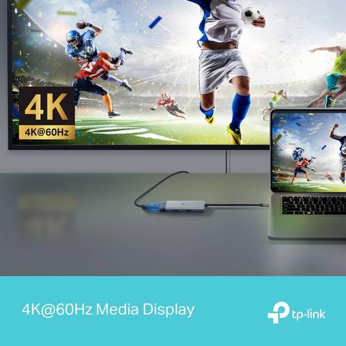 TP-Link UH5020C interface hub USB Type-C 5000 Mbit/s Grijs - Image 5