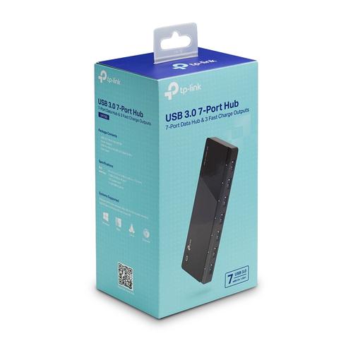 TP-Link UH700 interface hub USB 3.2 Gen 1 (3.1 Gen 1) Micro-B 5000 Mbit/s Zwart - Image 5