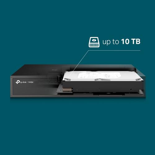 TP-Link VIGI NVR1008H Netwerk Video Recorder (NVR) 1U Zwart - Image 5