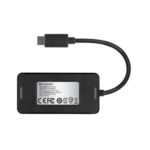 Transcend HUB2C USB 3.2 Gen 1 (3.1 Gen 1) Type-C Zwart - Image 4