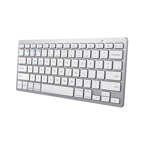 Trust 24651 toetsenbord Universeel Bluetooth QWERTY Amerikaans Engels Zilver - Image 1
