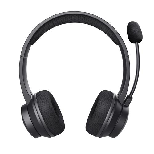 Trust Ayda Headset Bedraad en draadloos Hoofdband Oproepen/muziek USB Type-C Bluetooth Zwart - Image 2