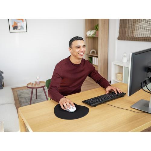 Trust Bigfoot XL - Gel Muismat - Zwart - Image 2