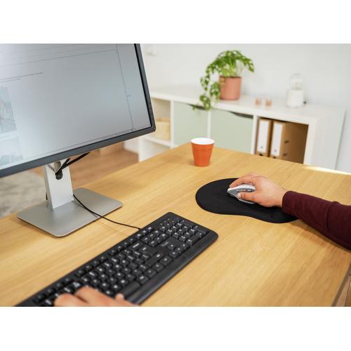 Trust Bigfoot XL - Gel Muismat - Zwart - Image 4