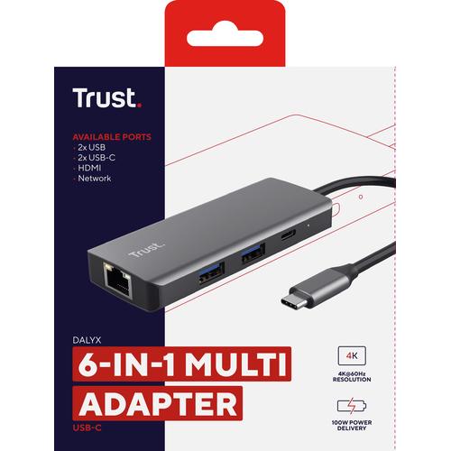 Trust Dalyx USB Type-C 1000 Mbit/s Zilver - Image 10
