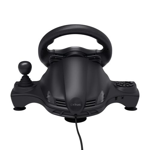 Trust GXT 289 Movi Zwart USB Stuurwiel + pedalen Nintendo Switch, PlayStation 4, Xbox One S, Xbox One X, Xbox Series S, Xbox Series X - Image 2