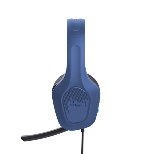 Trust GXT 415B Zirox Headset Bedraad Hoofdband Gamen Blauw - Image 6