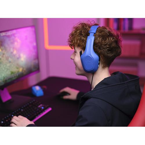 Trust GXT 415B Zirox Headset Bedraad Hoofdband Gamen Blauw - Image 9