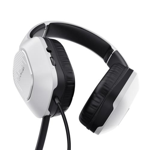 Trust GXT 415W Zirox Headset Bedraad Hoofdband Gamen Wit - Image 3