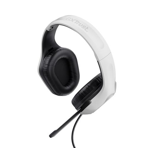 Trust GXT 415W Zirox Headset Bedraad Hoofdband Gamen Wit - Image 4