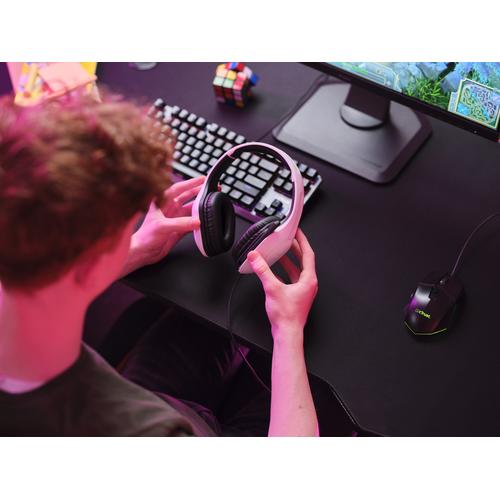Trust GXT 415W Zirox Headset Bedraad Hoofdband Gamen Wit - Image 8