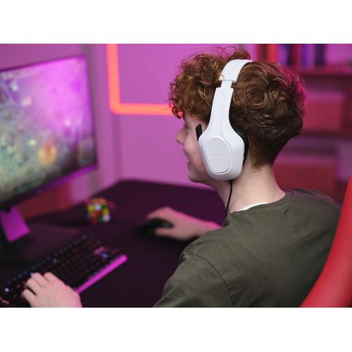 Trust GXT 415W Zirox Headset Bedraad Hoofdband Gamen Wit - Image 9