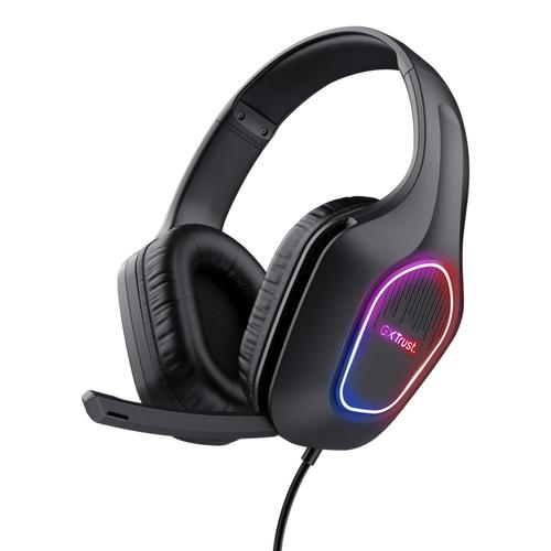 Trust GXT 416 ZIROX Headset Bedraad Hoofdband Gamen USB Type-A Zwart - Image 1