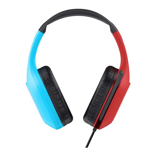 Trust GXT 416S Zirox Headset Bedraad Hoofdband Gamen Zwart, Cyaan, Rood - Image 5