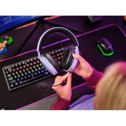 Trust GXT 489P FAYZO Headset Bedraad Hoofdband Gamen Zwart, Paars - Image 3