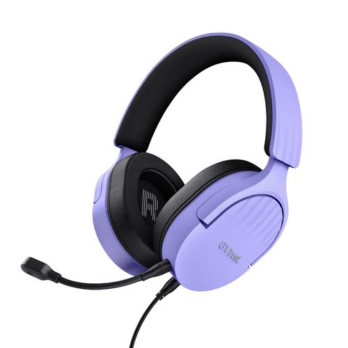 Trust GXT 489P FAYZO Headset Bedraad Hoofdband Gamen Zwart, Paars - Image 9