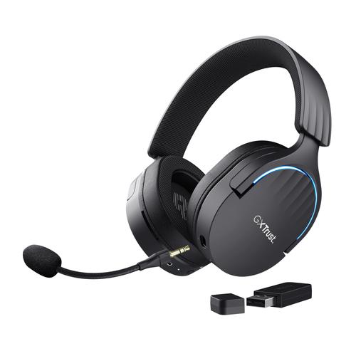 Trust GXT 491 Fayzo Headset Bedraad en draadloos Hoofdband Gamen USB Type-C Bluetooth Zwart - Image 1