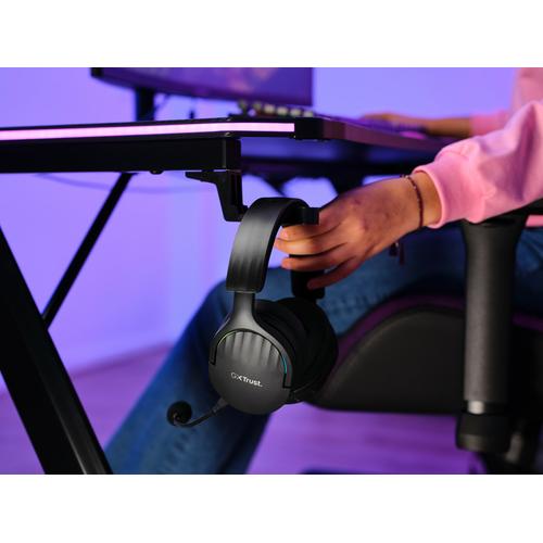 Trust GXT 491 Fayzo Headset Bedraad en draadloos Hoofdband Gamen USB Type-C Bluetooth Zwart - Image 2