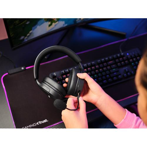 Trust GXT 491 Fayzo Headset Bedraad en draadloos Hoofdband Gamen USB Type-C Bluetooth Zwart - Image 3