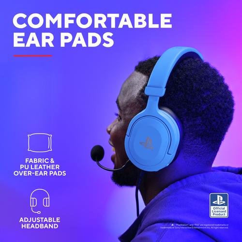 Trust GXT 498B Forta Headset Bedraad Hoofdband Gamen Blauw - Image 3