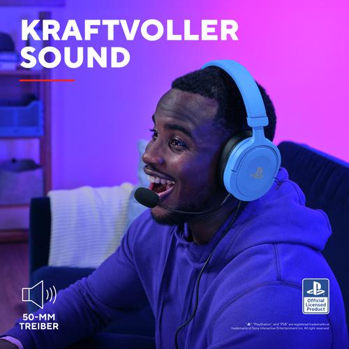 Trust GXT 498B Forta Headset Bedraad Hoofdband Gamen Blauw - Image 8