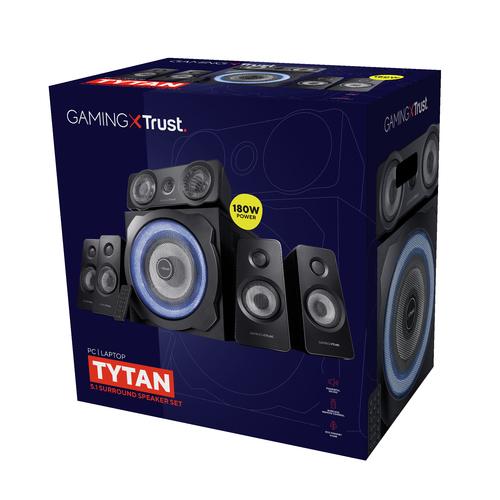 Trust GXT 658 Tytan 5.1 - Surround Gaming Speakerset (PC/PS3/Xbox 360) - Image 6