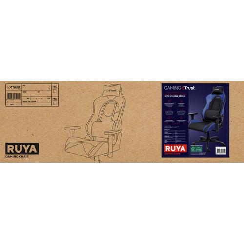 Trust GXT 714 RUYA Universele gamestoel Zwart, Blauw - Image 8