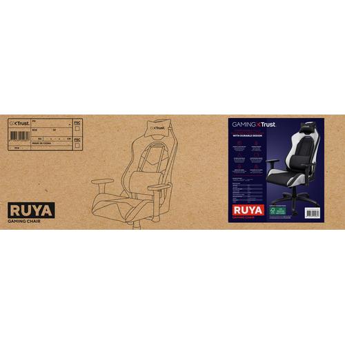 Trust GXT 714 RUYA Universele gamestoel Zwart, Wit - Image 8