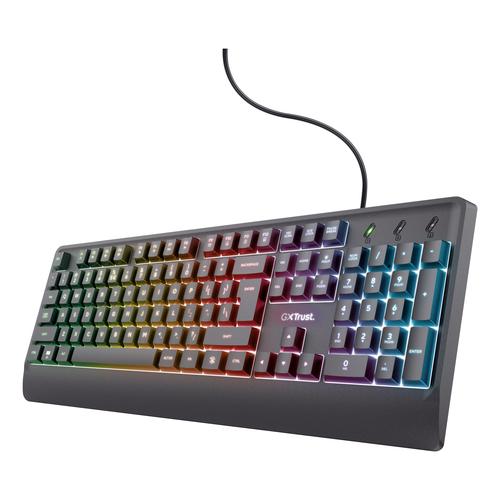 Trust GXT 792 Quadrox toetsenbord Inclusief muis Gamen USB QWERTY Belgisch Zwart - Image 3