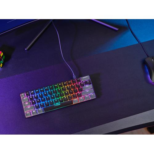 Trust GXT 867 Acira toetsenbord Gamen USB QWERTY Amerikaans Engels Zwart - Image 10