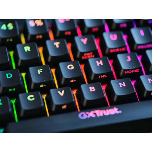 Trust GXT 867 Acira toetsenbord Gamen USB QWERTY Amerikaans Engels Zwart - Image 2
