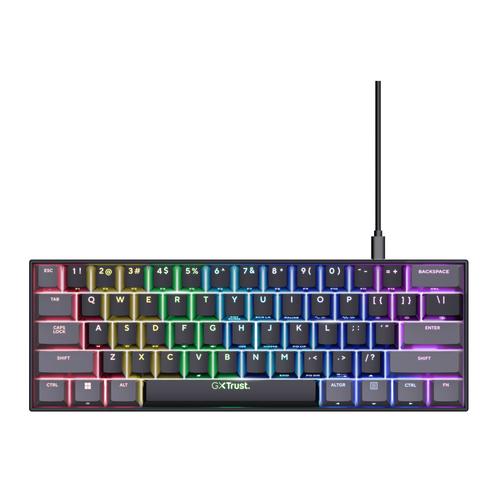 Trust GXT 867 Acira toetsenbord Gamen USB QWERTY Amerikaans Engels Zwart - Image 5