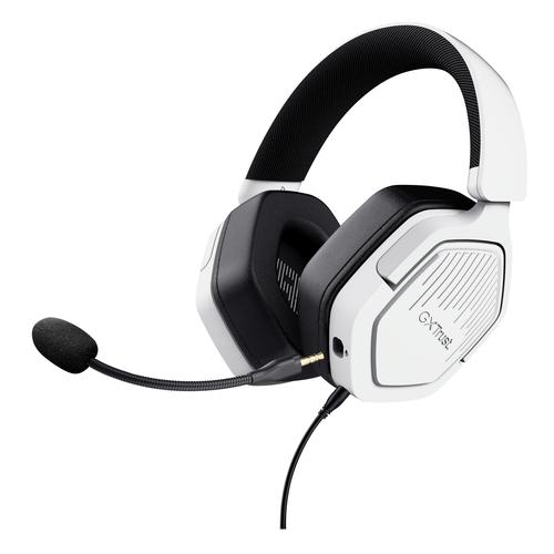 Trust GXT492W Carus Headset Bedraad Hoofdband Gamen Wit - Image 1
