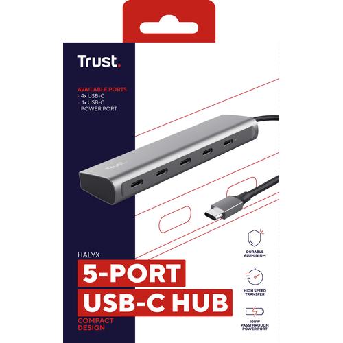 Trust Halyx USB 3.2 Gen 1 (3.1 Gen 1) Type-C Zilver - Image 8