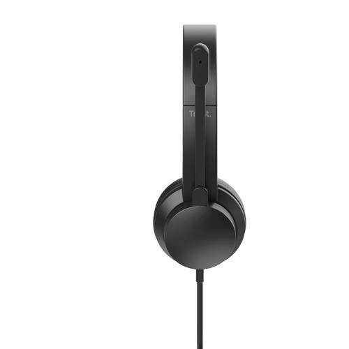 Trust HS-150 Headset Bedraad Hoofdband Kantoor/callcenter Zwart - Image 4