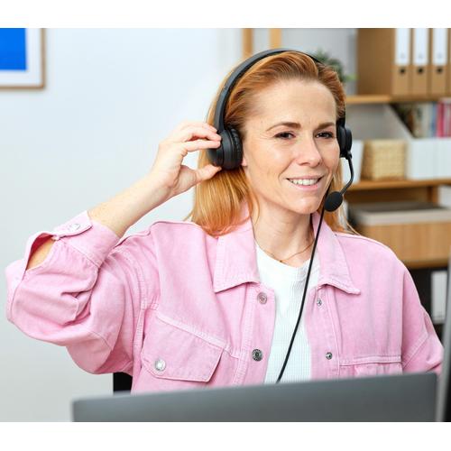 Trust HS-201 Headset Bedraad Hoofdband Kantoor/callcenter USB Type-A Zwart - Image 6