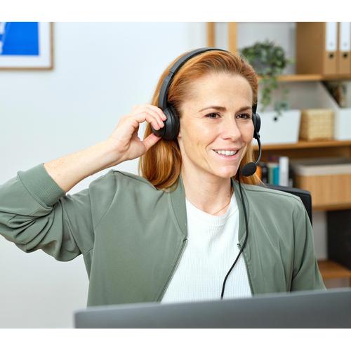 Trust HS-260 Headset Bedraad Neckband Kantoor/callcenter USB Type-A Zwart - Image 9