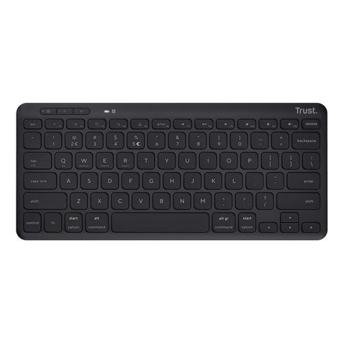 Trust Lyra toetsenbord Universeel RF-draadloos + Bluetooth AZERTY Belgisch Zwart - Image 2