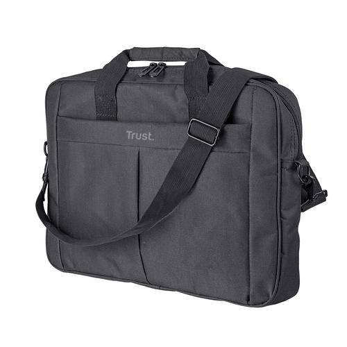 Trust Primo | Laptop Schoudertas | 16 inch | Zwart - Image 3