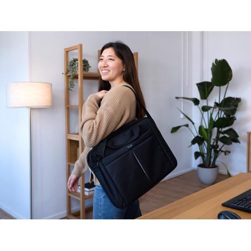 Trust Primo | Laptop Schoudertas | 16 inch | Zwart - Image 6