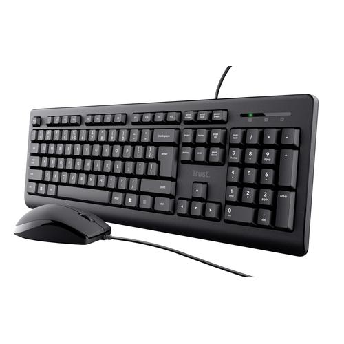 Trust Primo - Stille Keyboard en Muis set - Qwerty US - Image 1