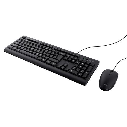 Trust Primo - Stille Keyboard en Muis set - Qwerty US - Image 2