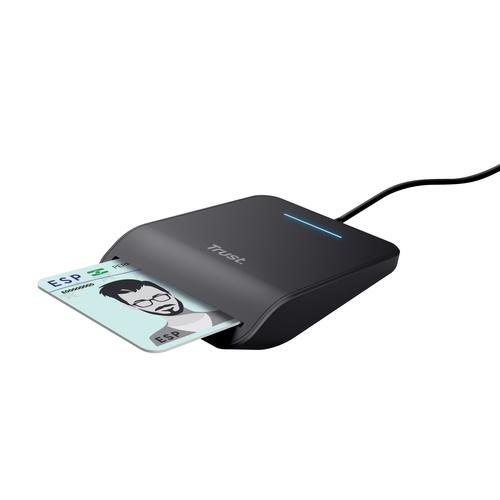 Trust Primo smart card reader Binnen USB CardBus+USB 2.0 Zwart - Image 4