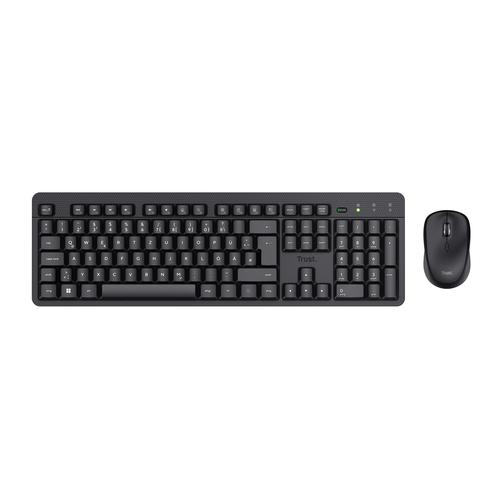 Trust TKM-360 toetsenbord Inclusief muis Kantoor RF Draadloos QWERTY Amerikaans Engels Zwart - Image 4