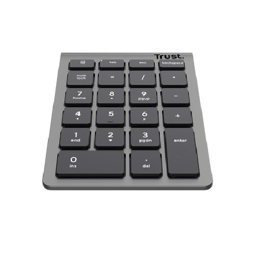 Trust Xalas numeriek toetsenbord Laptop/pc RF Draadloos Zilver - Image 2
