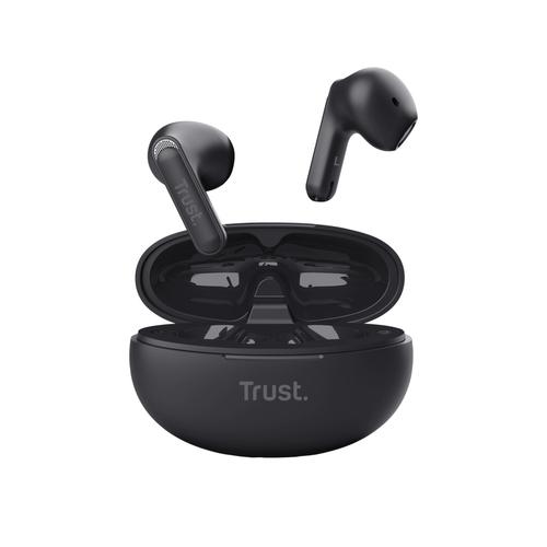 Trust Yavi Headset True Wireless Stereo (TWS) In-ear Oproepen/muziek USB Type-C Bluetooth Zwart - Image 4
